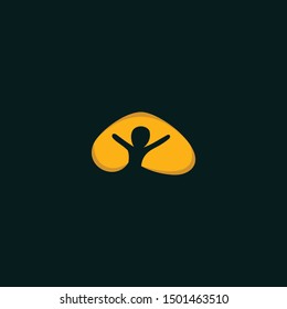 Human Child Care Creative Business Logo