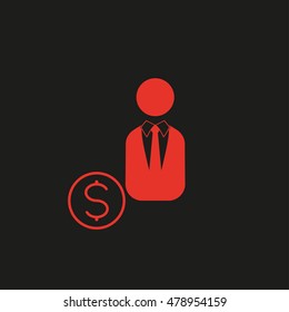 Human coin Icon