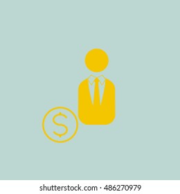 Human coin Icon