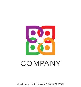 human community with love design