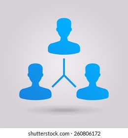 Human connection symbol.