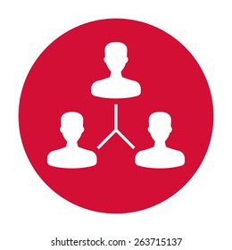 Human connection symbol.