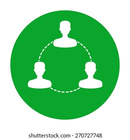 Human connection symbol