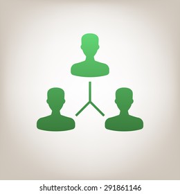 Human connection symbol.