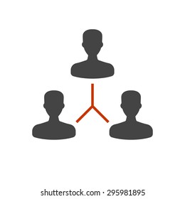Human connection symbol.