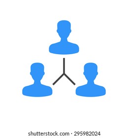 Human connection symbol.