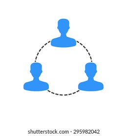 Human connection symbol.