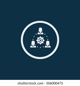 Human connection symbol.