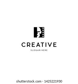 Human Creator Production Film Studio Logo