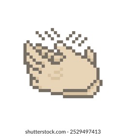 human cute hand pixel art