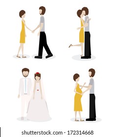 human design over white background vector illustration