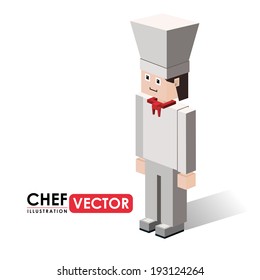 Human design over white background, vector illustration
