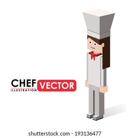Human design over white background, vector illustration