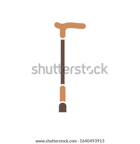Human disability related icon on background for graphic and web design. Creative illustration concept symbol for web or mobile app.