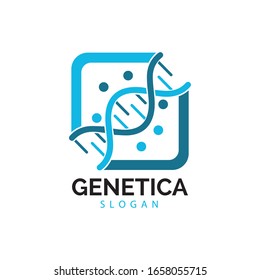 Ilustración del diseño del ADN humano y del vector genético