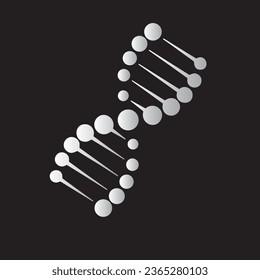 Human DNA Series flat vector design