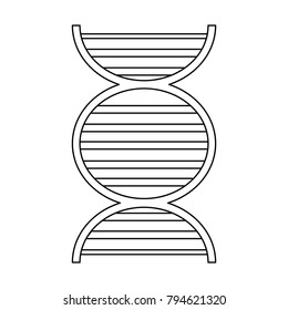 Human dna symbol