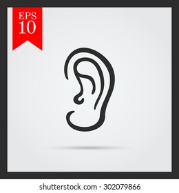 Human ear icon