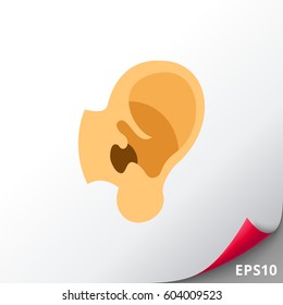 Human ear icon