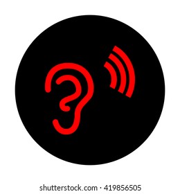 Human ear sign