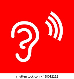 Human ear sign