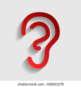 Human ear sign