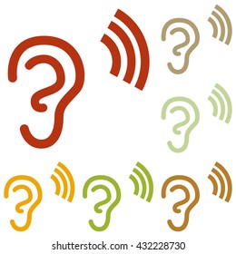 Human ear sign