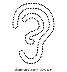 Human ear sign