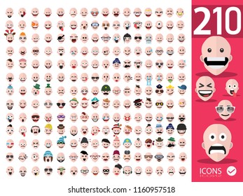 Human emojis emoticons