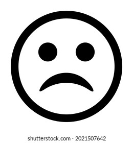human emotion icon over white background