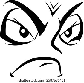 Human Expression Face Icon Cartoon Funny Vector Graphic anger angry art beauty caricature cartoon character collection color comic confused cool cry cute design doodle draw drawing confused eye skin