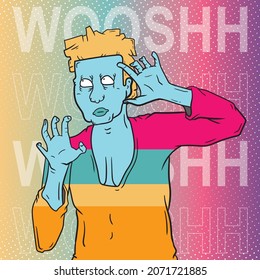 Human Expression woosh tells you about any feeling of human when they are scared, shocked or being in sudden