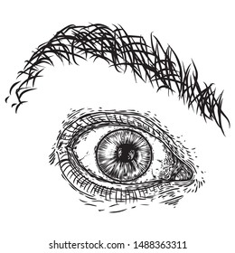 32,023 Male Eye Drawing Images, Stock Photos & Vectors | Shutterstock