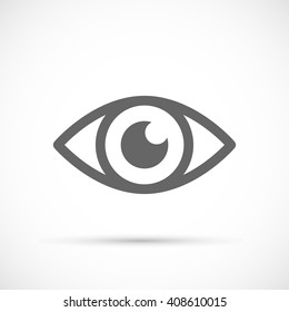 Human Eye Icon Stock Vector (Royalty Free) 408610015 | Shutterstock