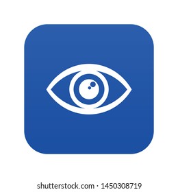 Human eye icon. Simple illustration of human eye vector icon for web