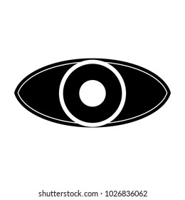 Human eye isolated
