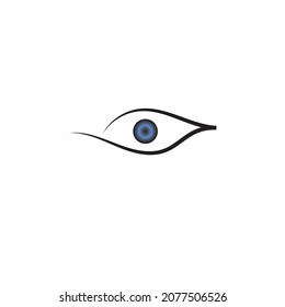 human eye or eye logo vector file.