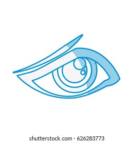 Human eye symbol