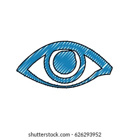 Human eye symbol