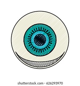 Human eye symbol