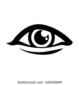 Human eye symbol