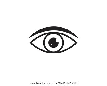Human Eye vector Art Illustration 