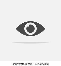 human eye vector icon