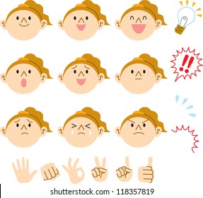 Human face