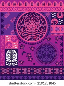 Human face line color graphic fabric pattern print, wallpaper, clothing, wrapping, fabric, textile, fabric pattern design decorations templates and other designs.