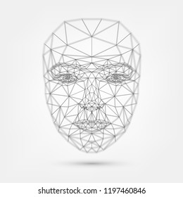 Human Face, Polygonal Mesh, Technology