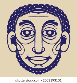 human face shape design that is so expressive and aesthetic
