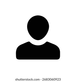 Human Face Side View, Profile Silhouette, Side Profile Icon