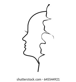 Human Face Vector Icon