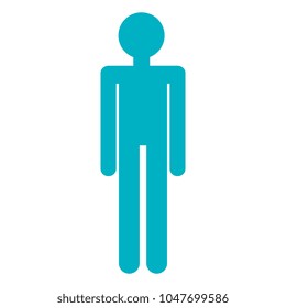 human figure silhouette icon
